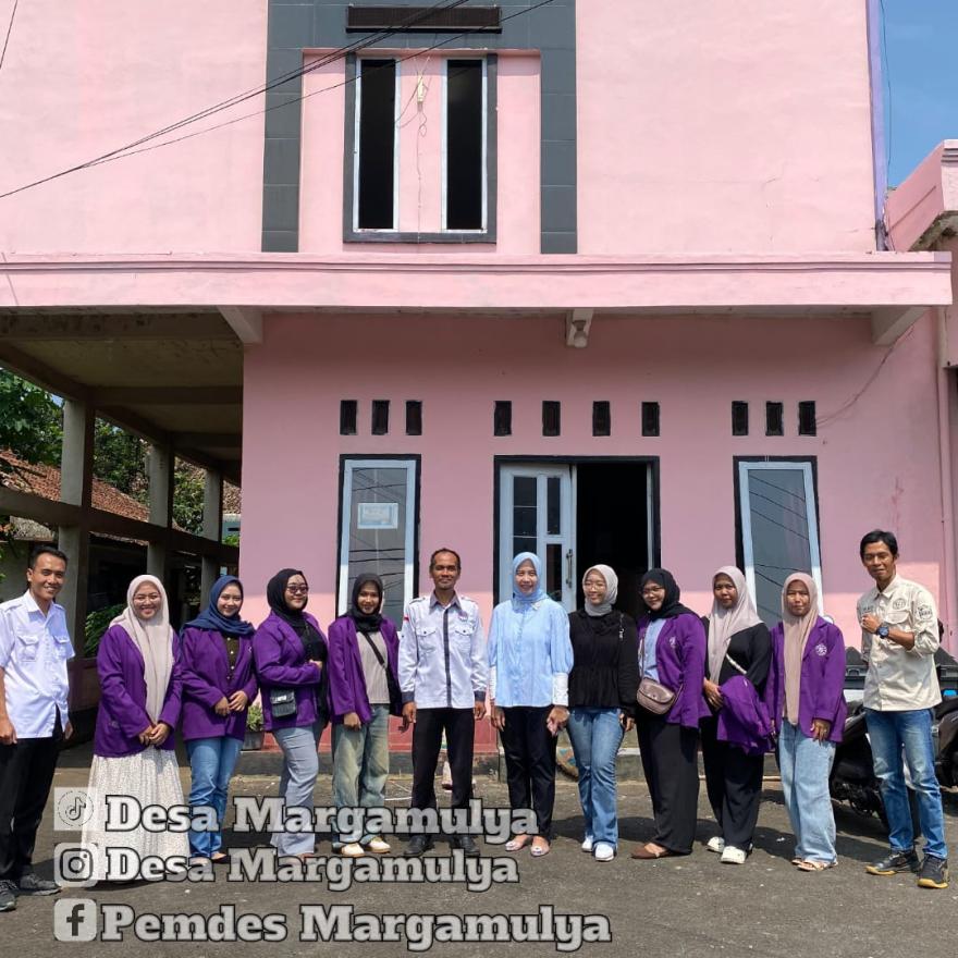 Kunjungan Persiapan KKN Mahasiswa Unigal Ciamis ke Desa Margamulya